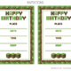 DIY Minecraft Birthday Party