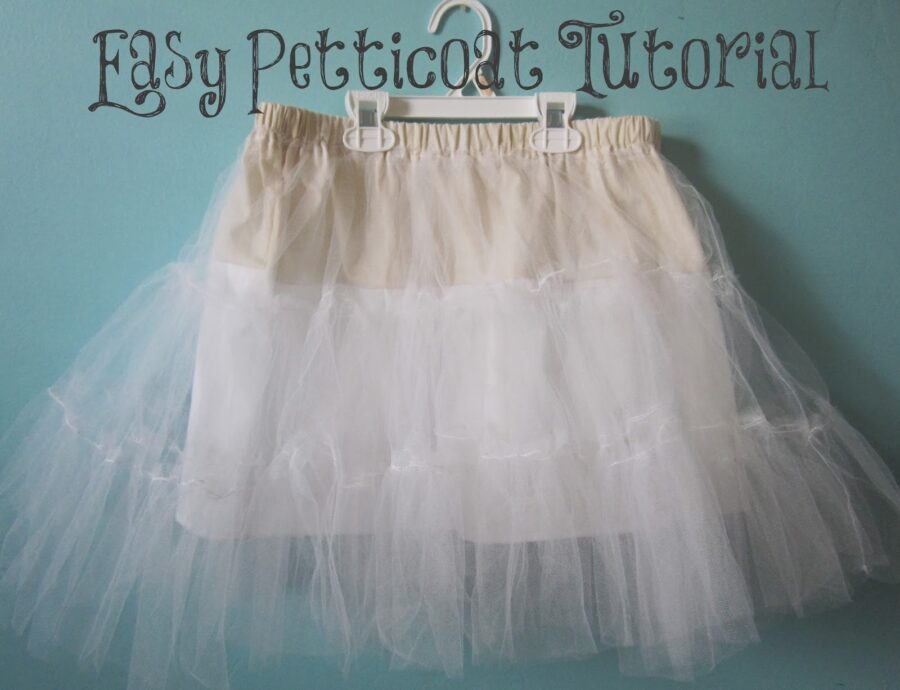 Easy Petticoat Tutorial