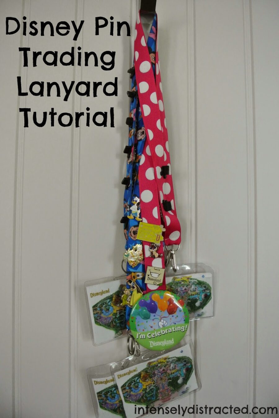 Disney Pin Trading Lanyard Tutorial