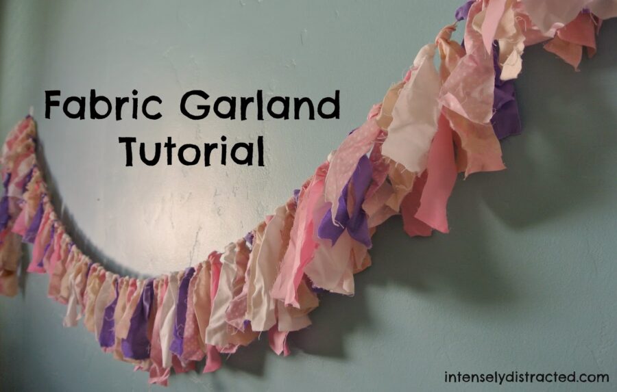 Easy Decor: A Fabric Garland For Any Occasion