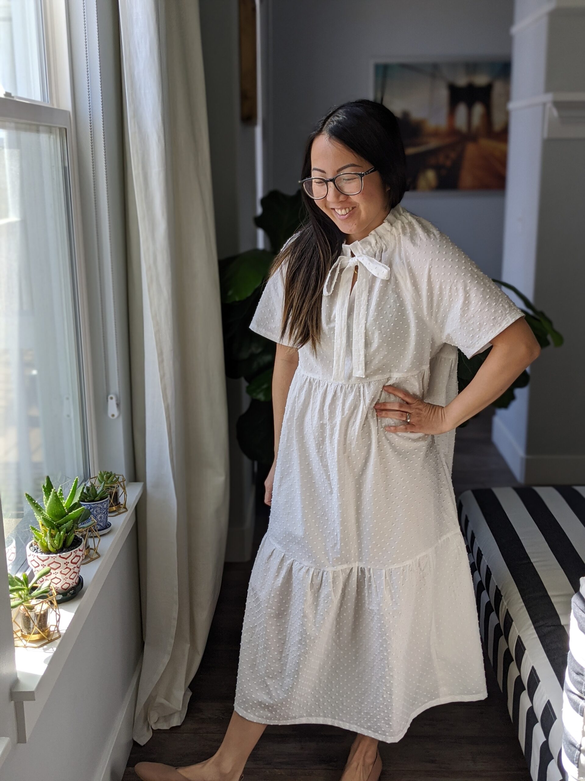 Wilder Gown in White | Minerva Makers – Intensely Distracted