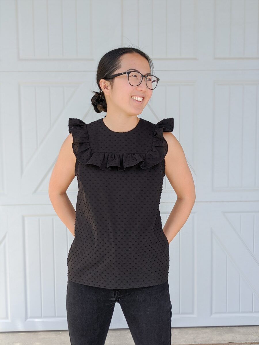 Lola Top in Swiss Dot | Minerva Makers