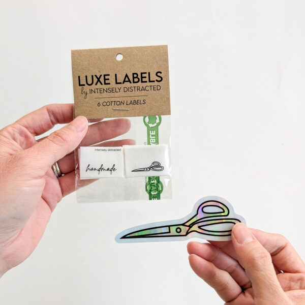 Handmade Labels + Sticker Set